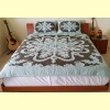 Hawaiian Bedspread-Ukulele & Ipu Hawaiian Bedspread-Ukulele & Ipu