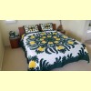 Hawaiian Bedspread-Pineapple Fields Forever 1