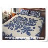 Hawaiian Bedspread - Breadfruit  Pattern 1