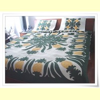 Hawaiian Bedspread-Pineapple Fields Forever 2 Hawaiian Bedspread-Pineapple Fields Forever 2